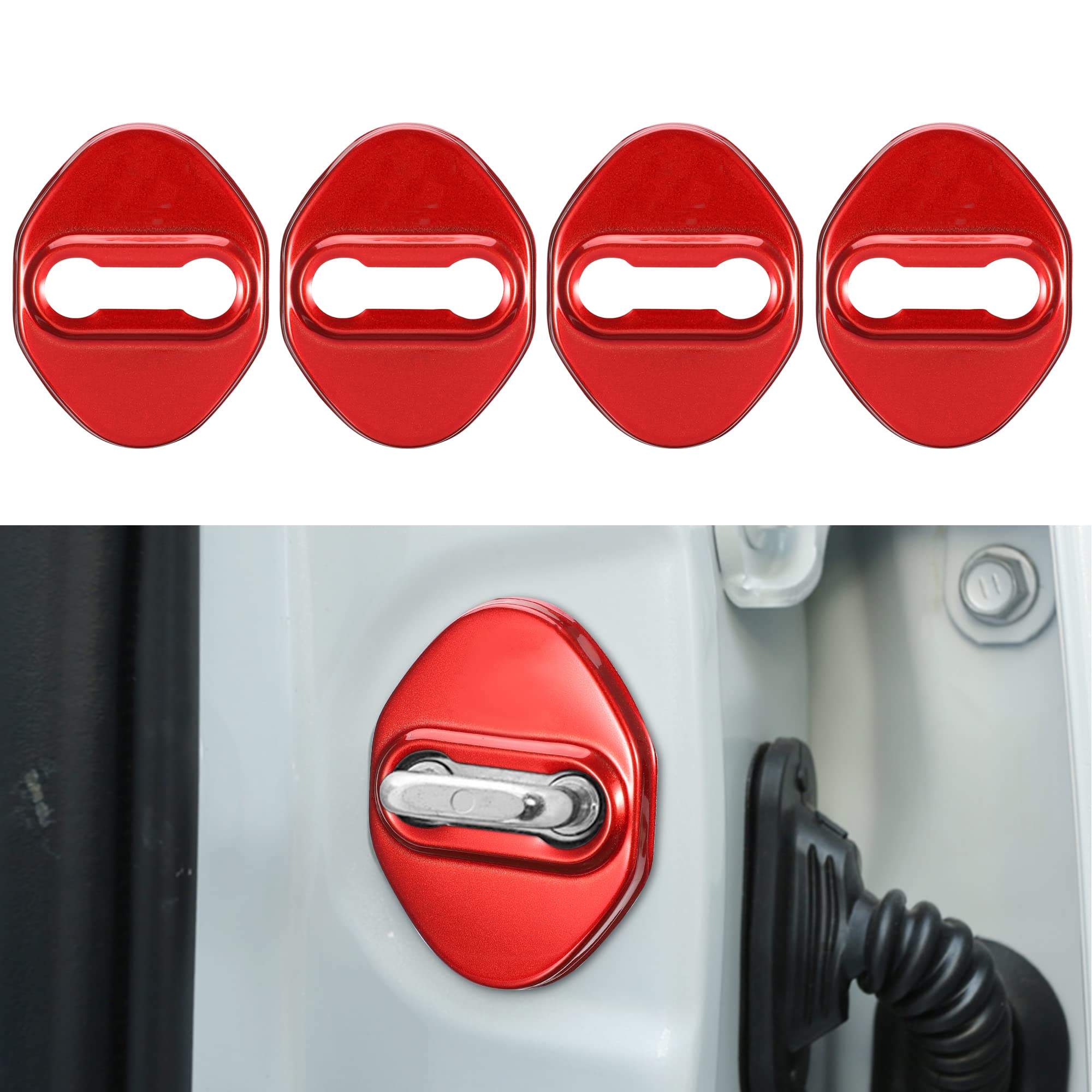 トヨタ CAR LOCK Amazon.com: TOMALL 4pcs Car Door Lock Latches Cover Protector
